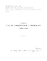 prikaz prve stranice dokumenta FIZIOTERAPIJA KOD DJECE S CEREBRALNOM PARALIZOM