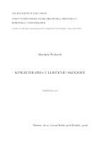 prikaz prve stranice dokumenta KINEZITERAPIJA U LIJEČENJU SKOLIOZE